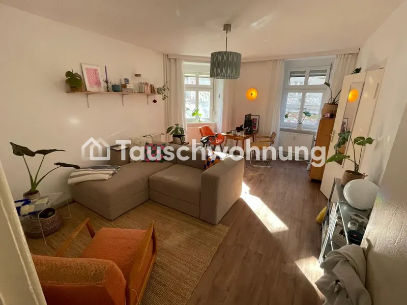 Tauschwohnung: 2 Zimmerwohnung Bergmannkiez gegen min. 3 Zimmer und Balkon — photo 1
